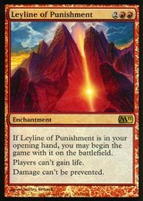 LeyLine of punishment Foil | EX + | M11 | Magic MTG