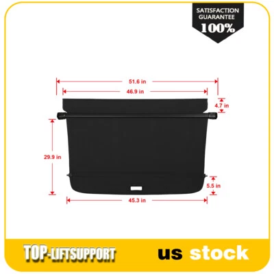 Rear Cargo Security Trunk Cover Retractable For 2020 2021-2024 Subaru Outback - Image 1 of 4