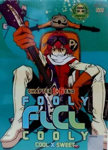 DVD Anime Fooly Cooly FLCL Chapter 1-6 End Cool x Sweet English Dubbed & Subbed - Imagen 1 de 3