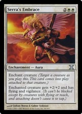 SERRA'S EMBRACE ~mtg NM 10th Edition Unc xUNPLAYED