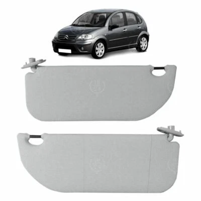 PANTINA ALETTA PARASOLE SINISTRA SX LATO GUIDA PER CITROEN C3 DAL 2002 AL 2009 - Immagine 1 di 4