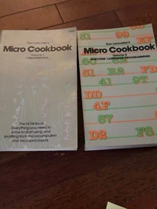 Micro Kochbuch Band I, II Lancaster PB Erstausgabe 1982, 1983 - Bild 1 von 7