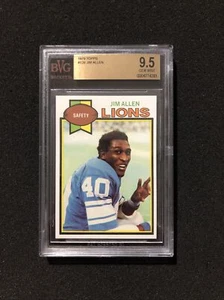 1979 Topps Football JIM ALLEN #126 BVG/BGS GRADED 9.5 - 💎 GEM MINT 💎 C - Picture 1 of 2