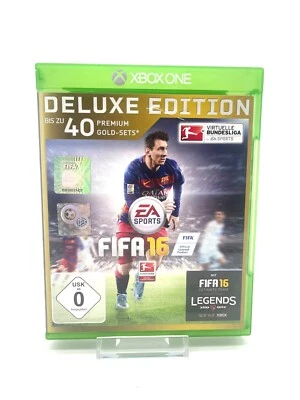 Xbox One - FIFA 16 Deluxe Edition - mit OVP - Bild 1 von 2