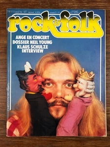 ROCK AND FOLK Magazine Nr 111 (04-1976) COMPLETE & UNCUT Angel K. Schulze - Picture 1 of 3