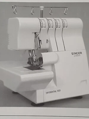 SINGER ULTRA LOCK INSTRUCTION BOOKS.. TWO BOOKS - NOT IN ENGLISH.. - image 1 of 4