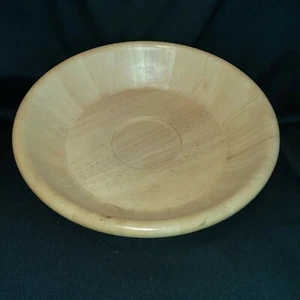 Dansk Wood Bowl Salad Chip and Dip 13.25 x 3” High Thailand. - Picture 1 of 6
