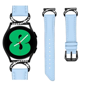 for Samsung Galaxy Watch 3 41mm Active 2 40mm 44mm Leather 20mm Band Strap - Picture 1 of 28