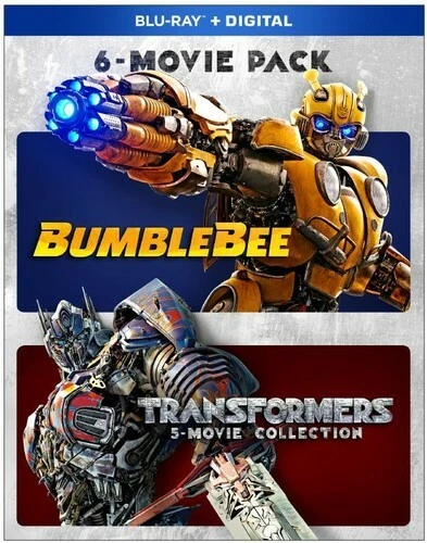 Bumblebee and Transformers 6-Movie Pack (Blu-ray, 2018)