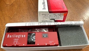 Intermountain HO Kit #40406-11 40’ PS-1 Box Car Burlington C B & Q #43509 NY - Picture 1 of 4