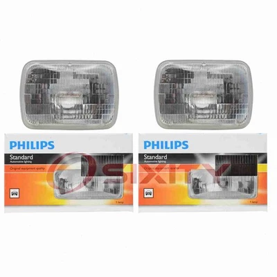 2 peças lâmpadas de faróis Philips feixe alto baixo para Nissan 200SX 210 240SX 300ZX zf - Imagem 1 de 4