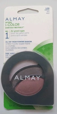  Almay Intense i-Color Everyday Neutrals All Day Wear Powder Shadow #120 Greens - Image 1 of 2