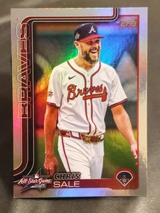 Actualización Topps 2025 #ASG-39 Chris Sale ⭐All-Star Game Rainbow Foil⭐ Braves - Imagen 1 de 3
