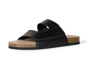 Amazon Essentials Men's Adjustable Faux Cork Slide Sandals - Picture 1 of 5