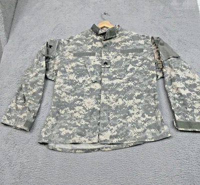 US Army ACU Coat Mens Large Regular UCP Digital Camo Ripstop Pockets Military - Image 1 of 4