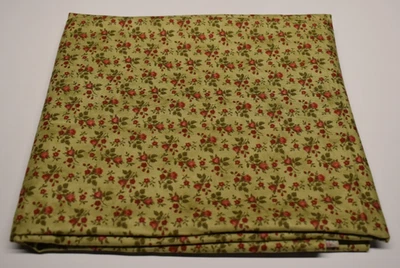 1 yard minus 100% COTTON FABRIC vienna nights 3 SISTERS moda SAGE MAUVE FLORAL - Image 1 of 4