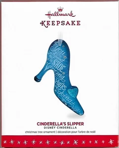 DISNEY CINDERELLA'S SLIPPER 2016 HALLMARK KEEPSAKE ORNAMENT NEW IN BOX - Picture 1 of 2