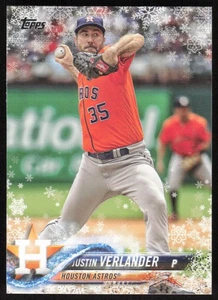 2018 Topps Holiday #HMW20 Justin Verlander - Picture 1 of 2