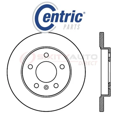 Centric C-TEK Disc Brake Rotor for 2014-2016 Chevrolet Impala Limited 3.6L tp Foto 1 de 4