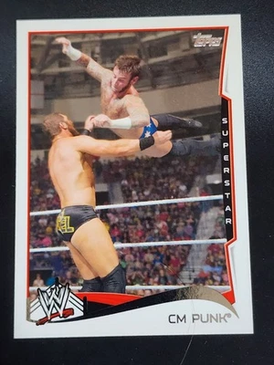 CM PUNK 2014 Topps WWE #12 - Image 1 of 2
