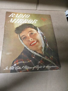 RADIO MIRROR Magazine November 1946 Cover: Margaret Hayes  Many Ads B273  PB - Picture 1 of 5