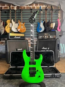 Jackson Soloist SLX DX Slime Green 2014 Electric Guitar - Picture 1 of 14