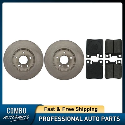 Juego de pastillas de freno de disco trasero C-Tek rotor de freno de disco para Mercedes-Benz E320 1998-2003 Foto 1 de 4