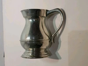 Taza Kirk Stieff Peltre #581 Antigua Annapolis Vintage Tankard Stein - Imagen 1 de 17