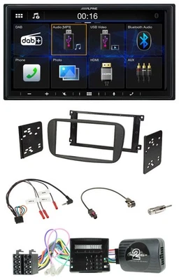 Alpine Bluetooth 2DIN Lenkrad DAB USB Autoradio für Ford S-Max Mondeo Can-Bus 07 - Bild 1 von 4