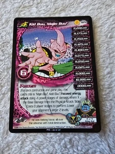 DBZ Dragon Ball Z FOIL Kid Buu, Majin Buu 105 CCG Unlimited Kid Buu Saga MP - Picture 1 of 7
