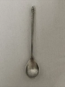 Seltener antiker Meriden Silver Co versilberter 3,75" Salz Zucker Tee Probierlöffel - Bild 1 von 7