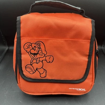 Nintendo 3DS / DS / DSi XL / 2DS Super Mario Bros Carrying Case - ORANGE - Image 1 of 4