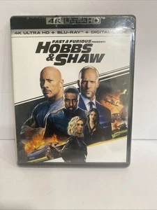 Hobbs & Shaw 4K Ultra HD/ Blu ray/ Digital Code Sealed - Bild 1 von 3