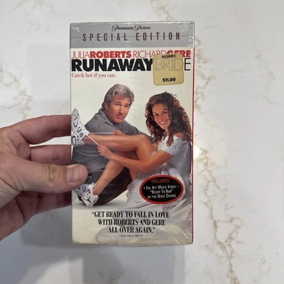 Runaway Bride VHS 2000 Brand New Sealed Richard Gere Julia Roberts - Image 1 of 4