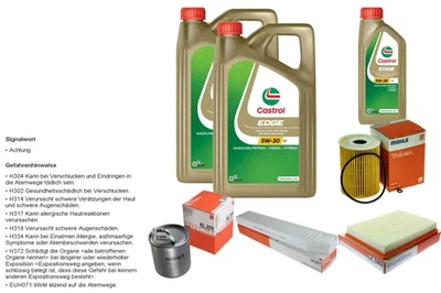 MAHLE Inspección Set 11L CASTROL EDGE 5W-30 C3 Para Jeep Commander 3.0 CRD - Imagen 1 de 4