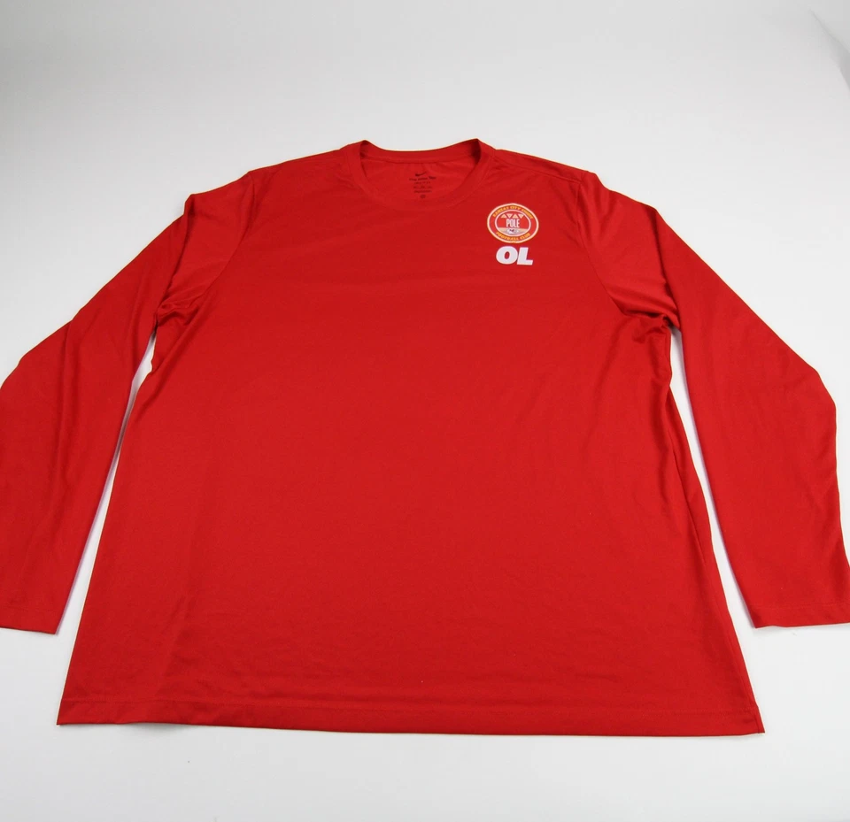 Kansas City Chiefs Nike Nike Tee Long Sleeve Shirt Men's Red Used - Image 1 of 1