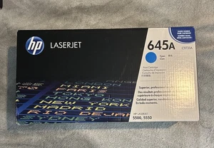 Genuine HP LaserJet C9731A / 645A Cyan Toner Cartridge for 5500 / 5550 - Picture 1 of 5
