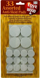 Anti Skid Pads Self Adhesive Furniture Scratch Protector Wood Floor Anti Slip - Picture 1 of 13