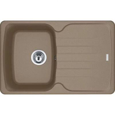 Franke AZG 611-78, 780x500mm, Siebkorb als Drehknopfventil, mit rundem Ueberlauf - Bild 1 von 2