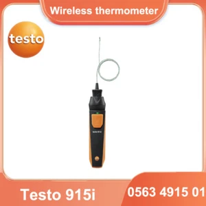 Testo 915i Kit Temperatura Termómetro Sondas Inalámbricas 0563 4915 01 Bluetooth - Imagen 1 de 7