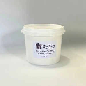 2kg White Casting Stone...For Use in Body Casting Projects - Picture 1 of 5