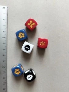 LOT OF DICES JOURNEY WRATH OF DEMONS M828 - Picture 1 of 1