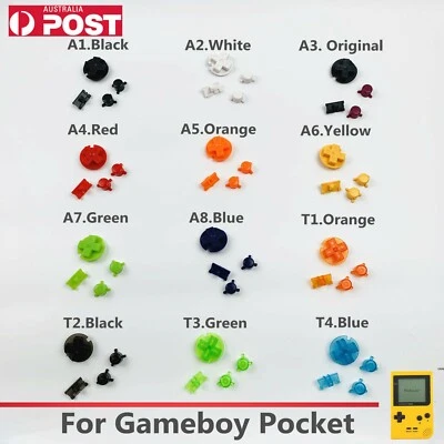 New Replacement Buttons A B Button D-pad for Nintendo Gameboy Pocket MGB - Image 1 of 2