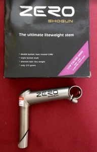 Shogun Zero Vorbau, CrMo, 1", 120mm 10°, titan-Finish, superleicht, Retro, NEU - Bild 1 von 1