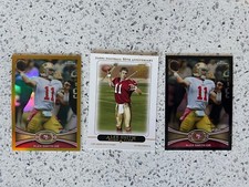 (3) 2005 2012 Topps Chrome Alex Smith RC Rookie Gold / Black Refractor 49ers