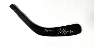 Patrice Bergeron Signed Boston Bruins Stick Blade "2003-2023" (Black) COA - Picture 1 of 1