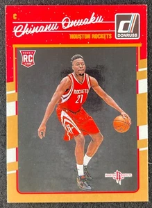 CHINANU ONUAKU * TARJETA DE NOVATO * (RC) 2016-17 DONRUSS #180 - Imagen 1 de 2
