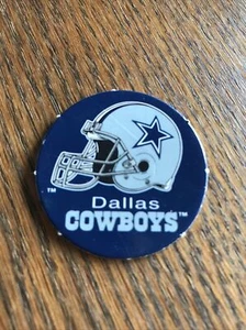1990’s DALLAS COWBOYS Helmet Slammer POG Cardboard - Picture 1 of 2