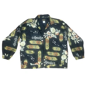 90’s Vintage Kloz Multi Colored & Patterned Jacket - Size Large - Picture 1 of 4