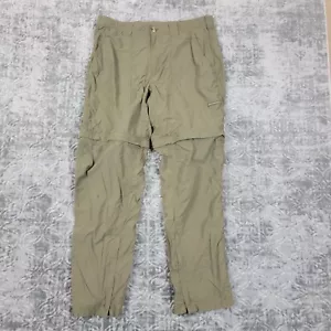ExOfficio Pants Mens Medium (34x30) Light Beige Buzz Off Convertible Hiking - Picture 1 of 21
